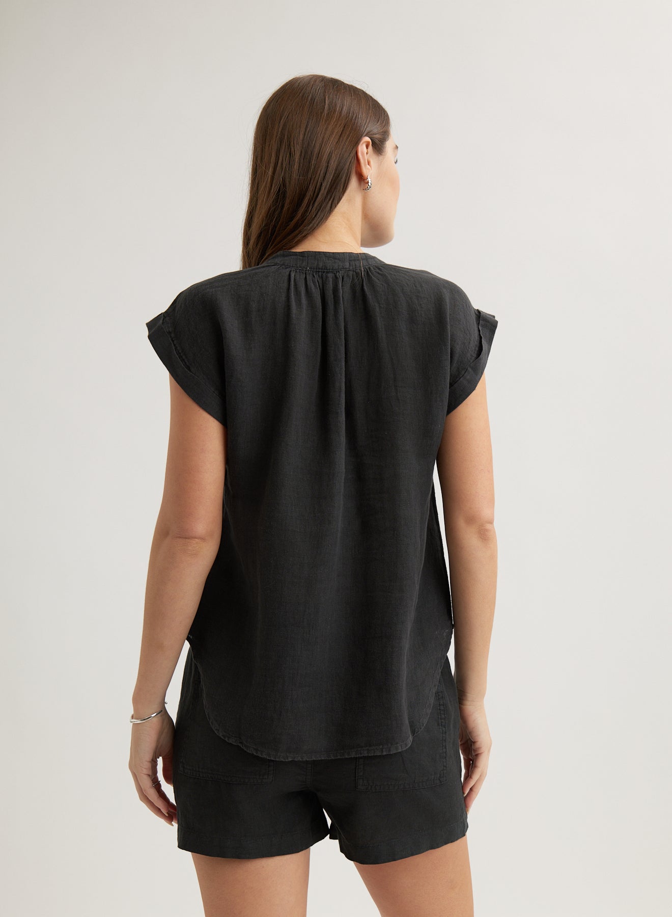 CAP SLEEVE PULLOVER