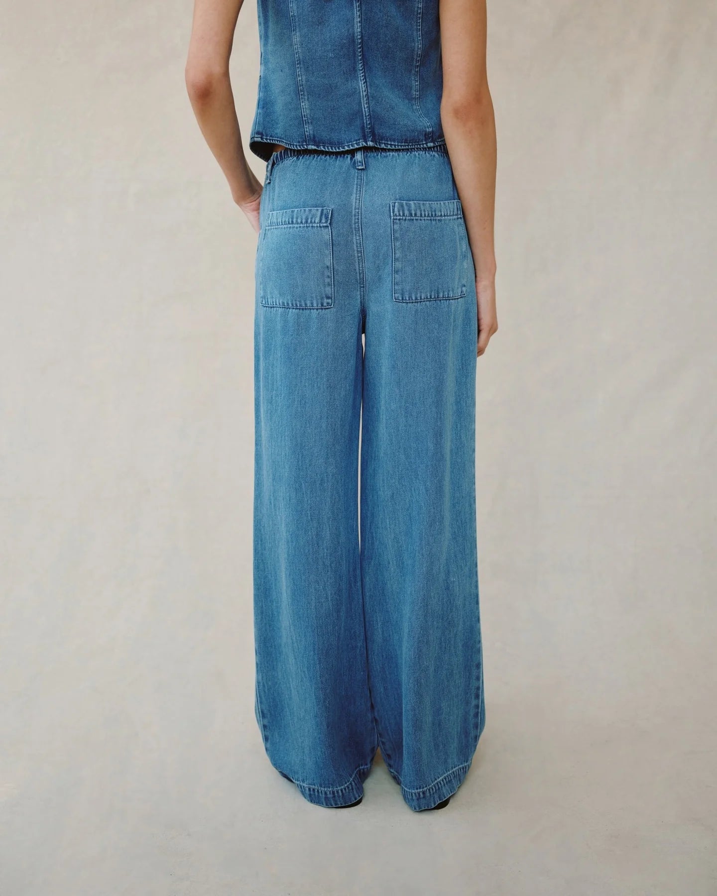 DRAWSTRING JEAN