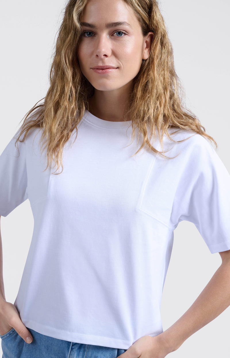 T-SHIRT W/ SEAM DETAIL