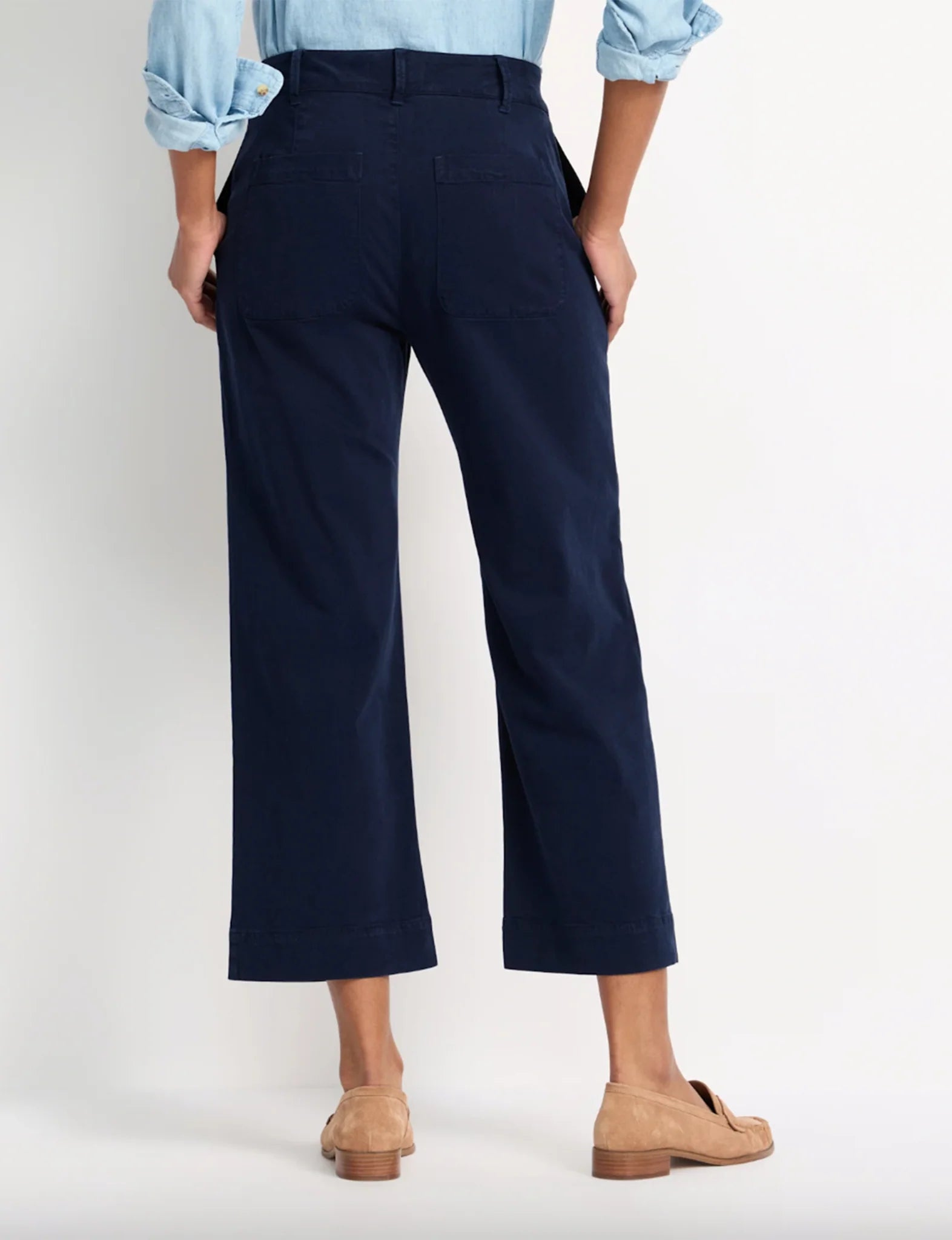 SAIGE WIDE LEG CROP