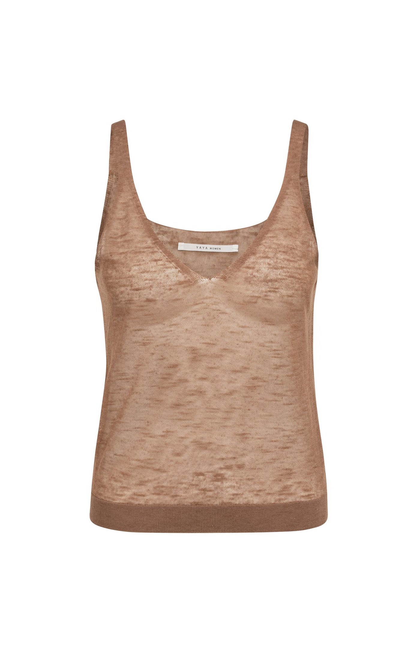 SLEEVELESS SWEATER IN OPEN TEXTURE