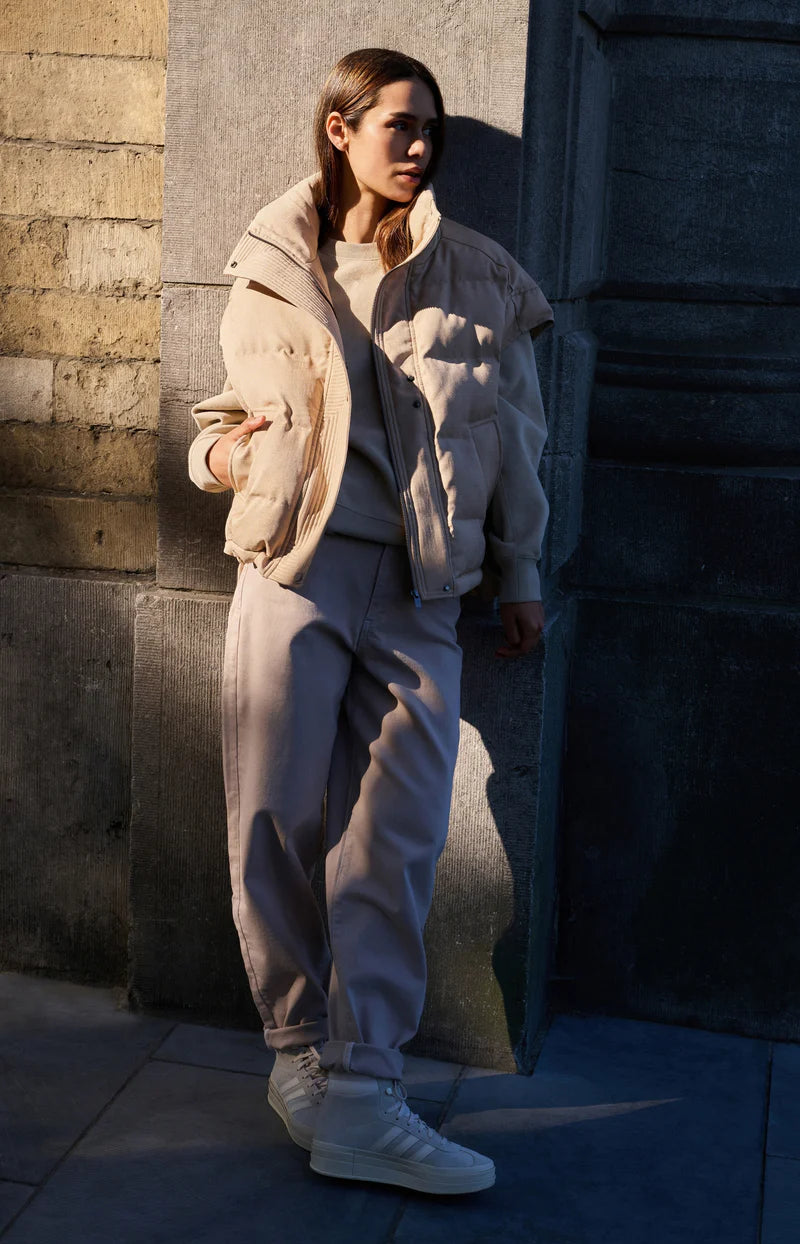 OVERSIZED NYLON BODYWARMER