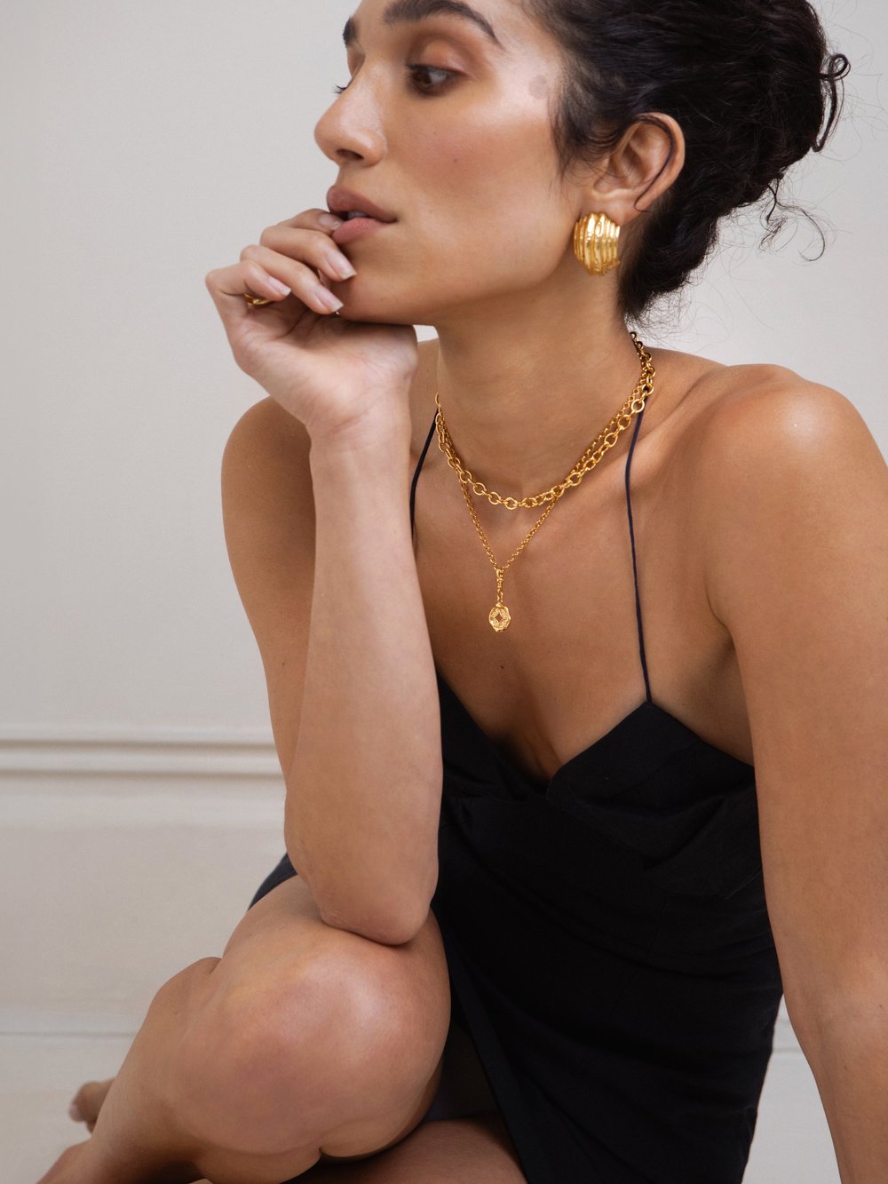 GILDED RESILIENCE NECKLACE - GOLD