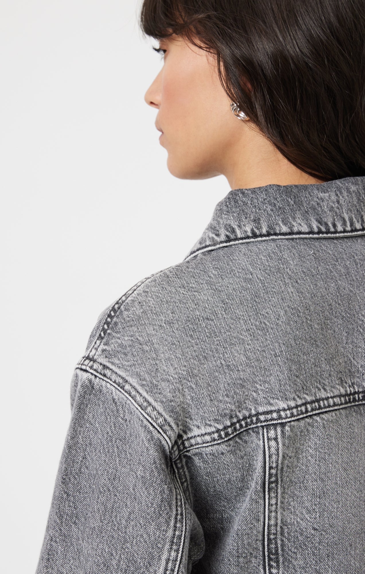 HARMONY LT SMOKE DENIM TOP