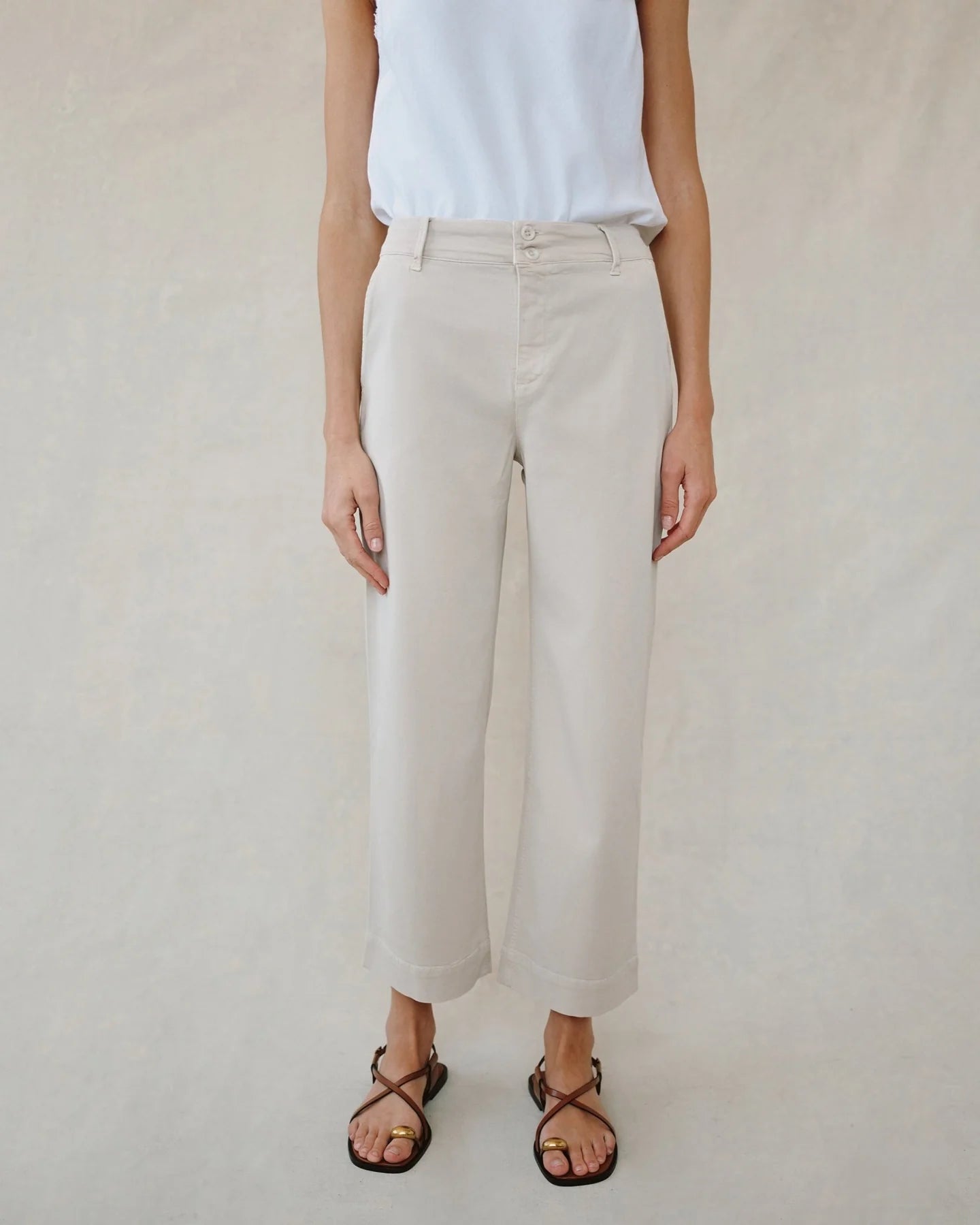 SAIGE WIDE LEG CROP