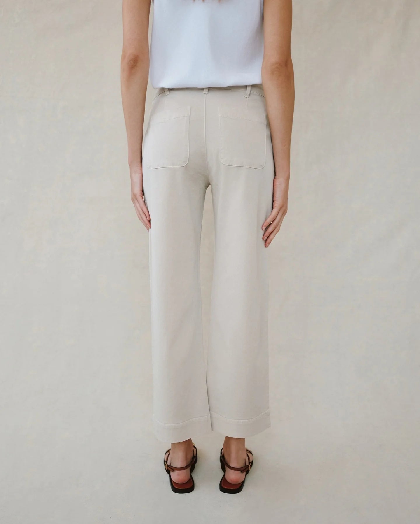 SAIGE WIDE LEG CROP