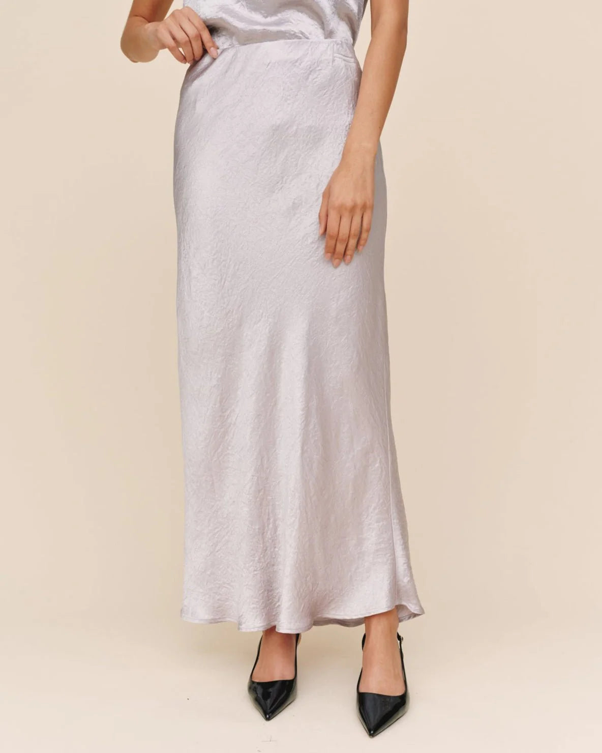 SLEEK BIAS MAXI SKIRT