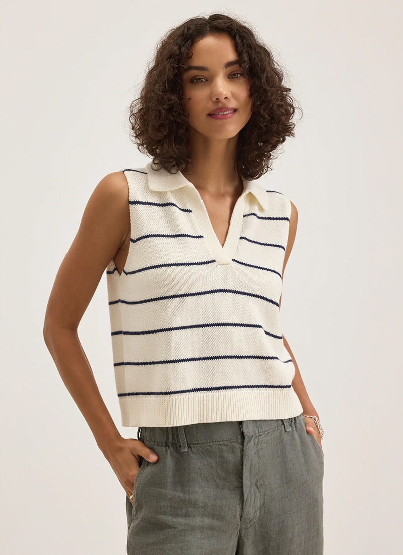 NAYLA07 COTTON CASHMERE TOP