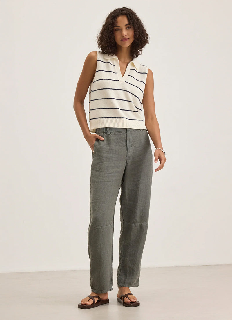 NAYLA07 COTTON CASHMERE TOP