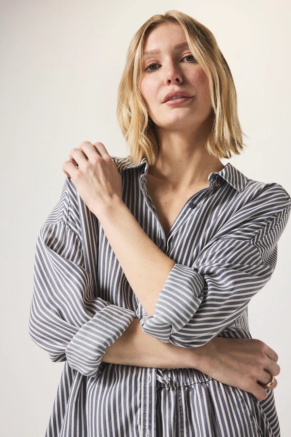 ELLA STRIPE BUTTON DOWN