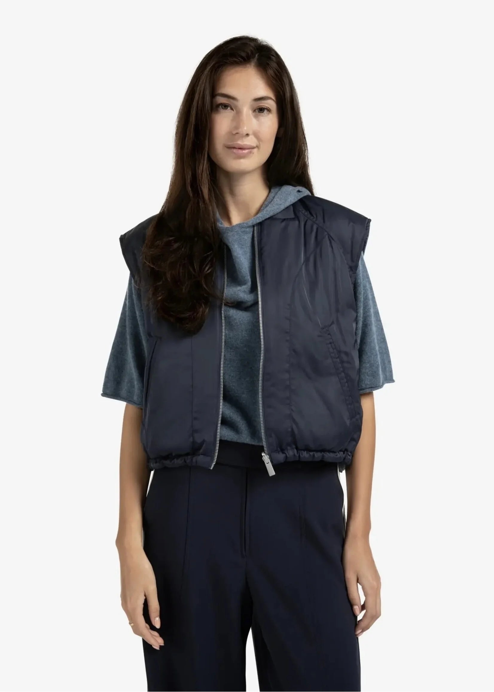 NYLON REVERSIBLE BODY WARMER