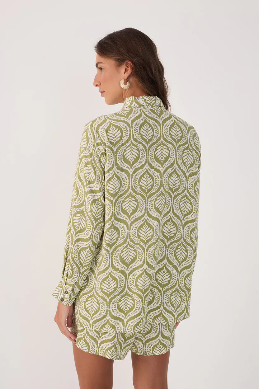 GARDEN IKAT SHIRT
