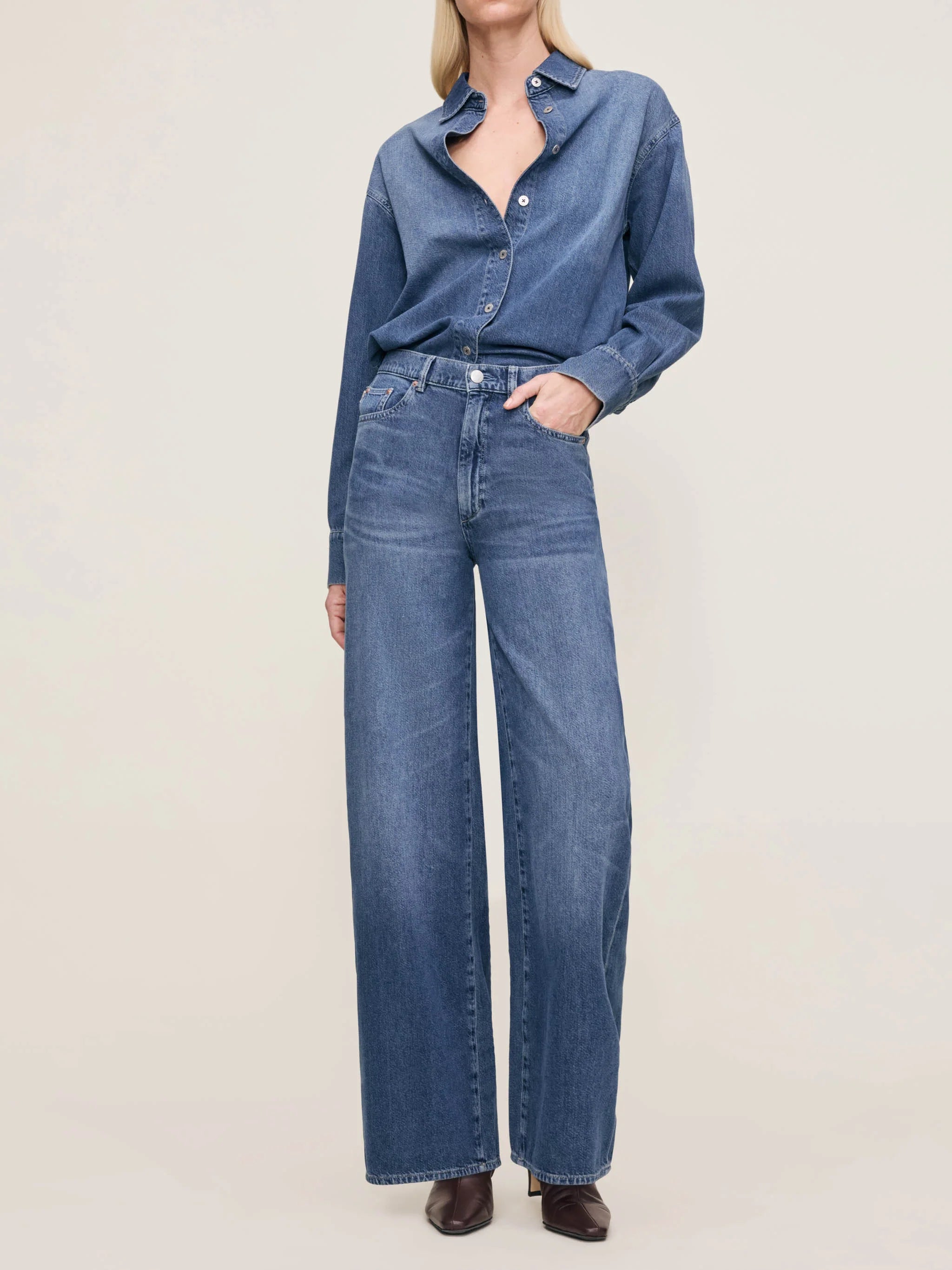 HEPBURN WIDE LEG HIGH RISE