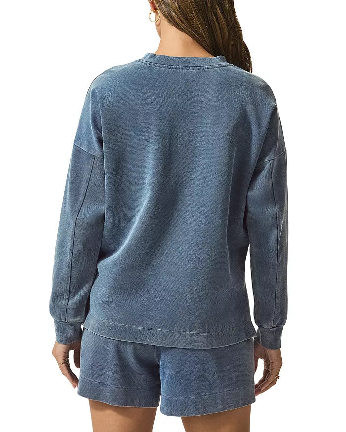 INDIGO CREWNECK