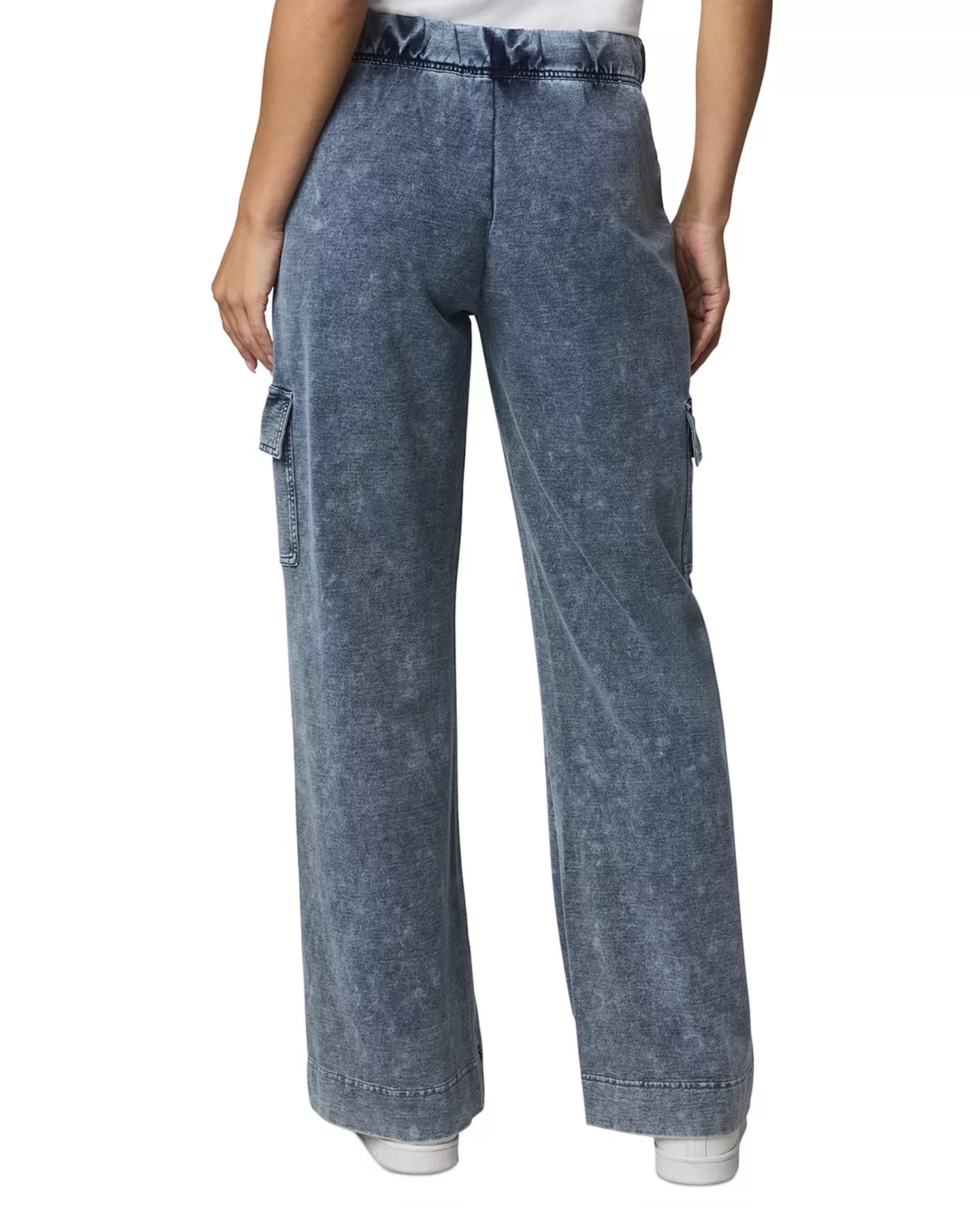 GWEN INDIGO TERRY SWEATPANT