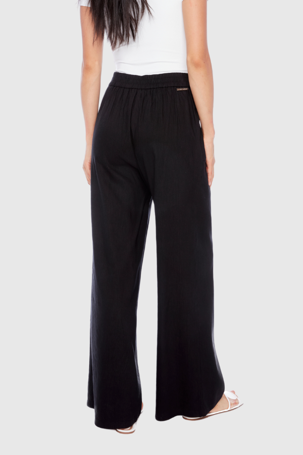 ISLA LINEN WIDE LEG PANT