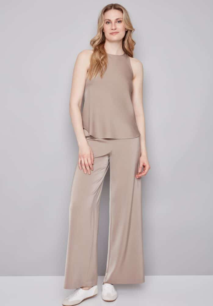 LUNA BELIZE SATIN TANK TOP