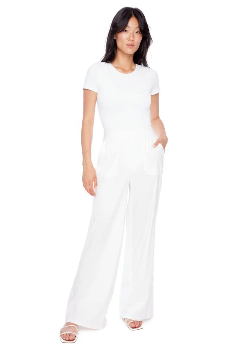 ISLA LINEN WIDE LEG PANT