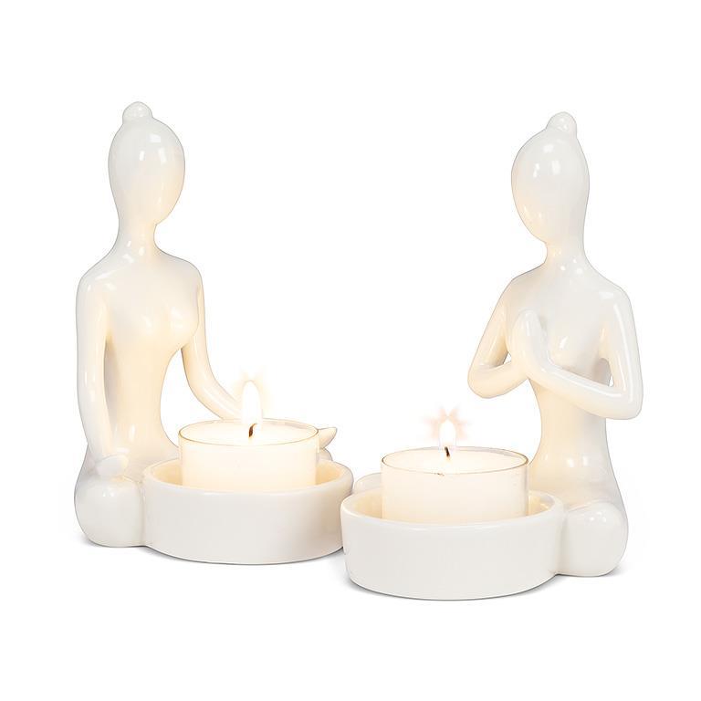 YOGA HANDS DOWN TEALIGHT