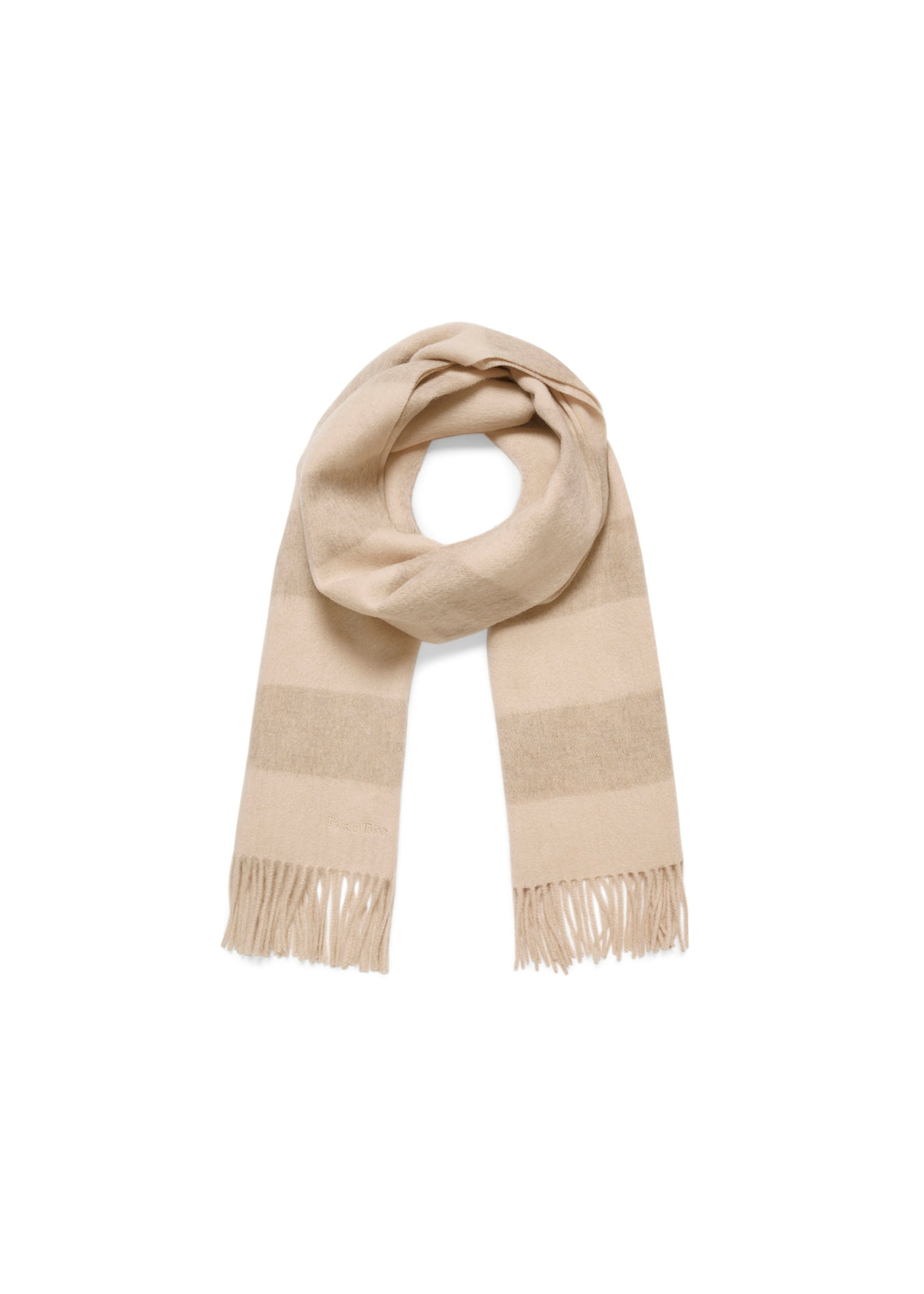 KITHA SCARF TRAVERTINE STRIPE