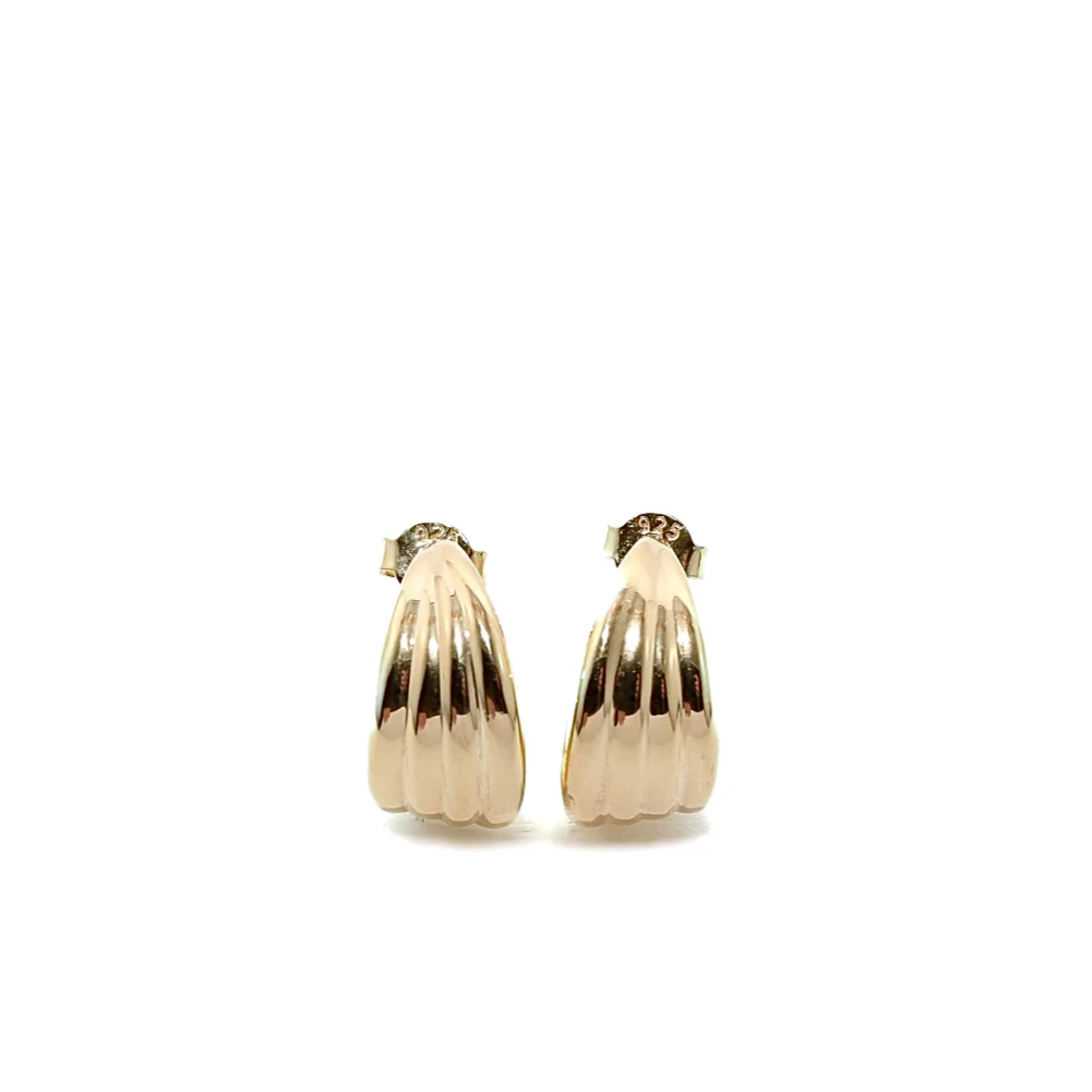 ELLE GOLD HOOPS