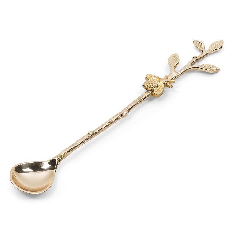 TWIG WITH BEE LONG SPOON