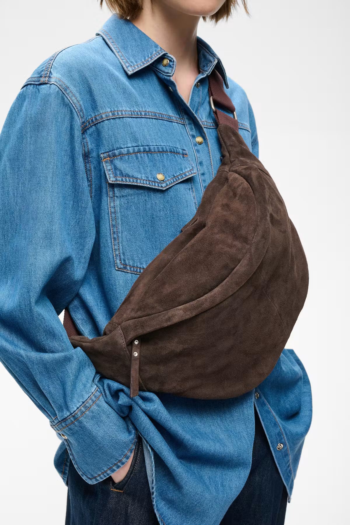 RASIDA SUEDE BUMBAG