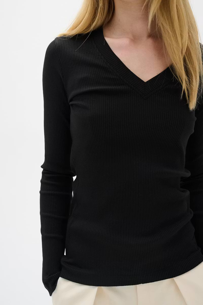 DAGNA V-NECK LS