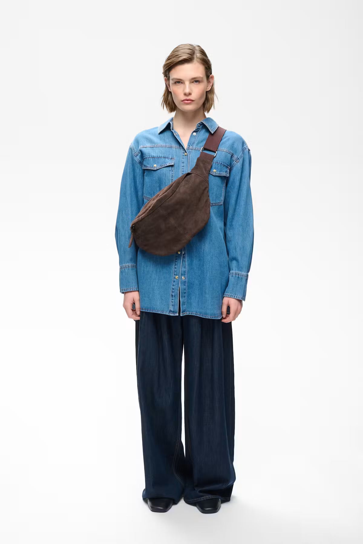 RASIDA SUEDE BUMBAG