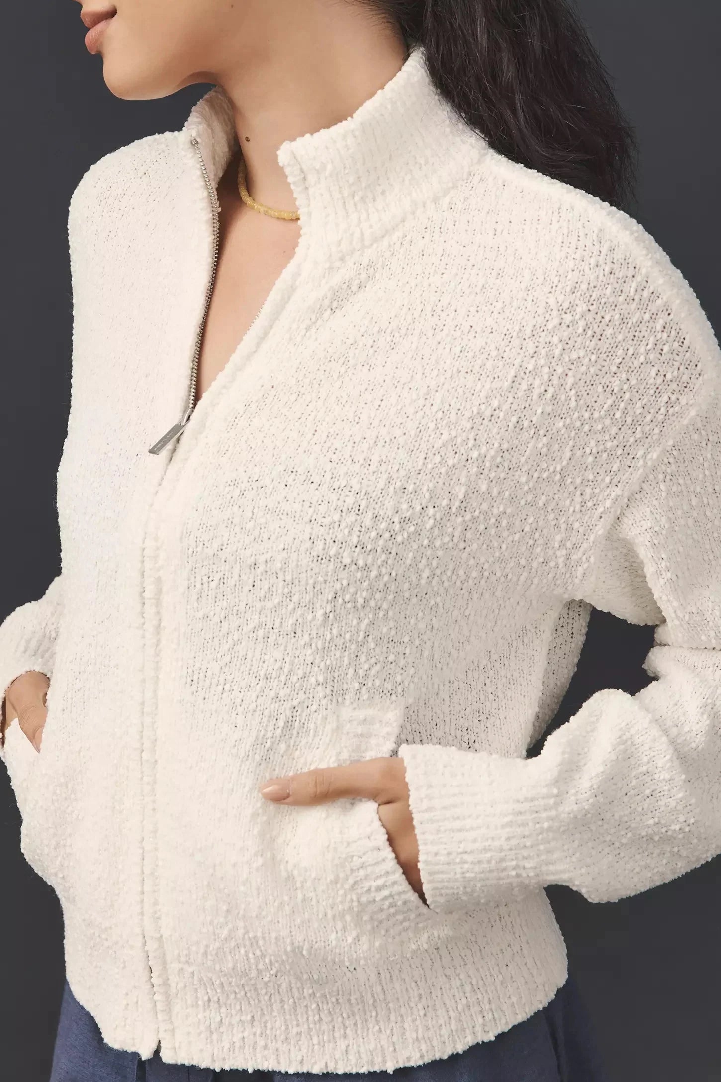 BOUCLE SWEATER JACKET