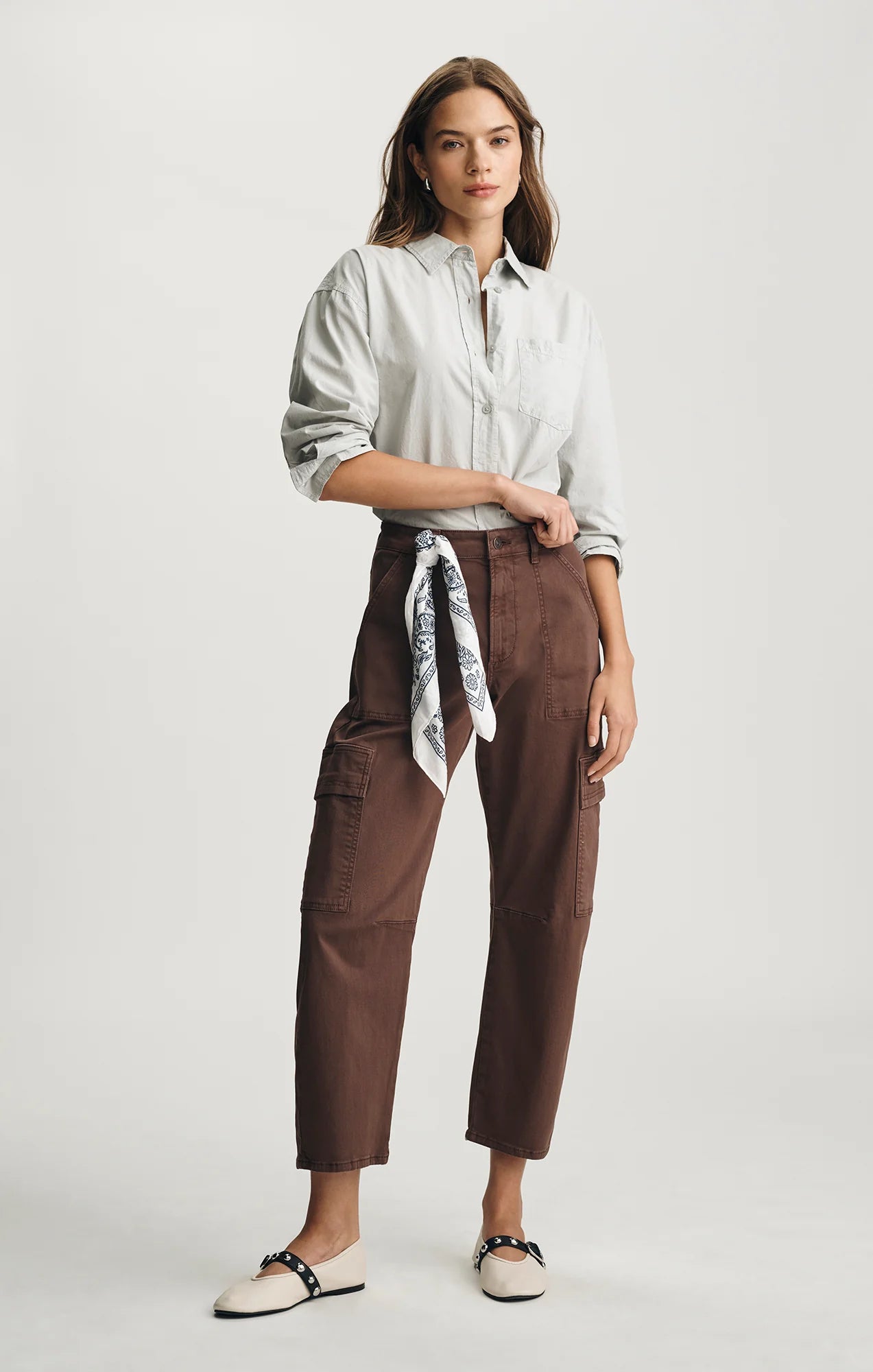 VINNIE BROWN TWILL PANTS