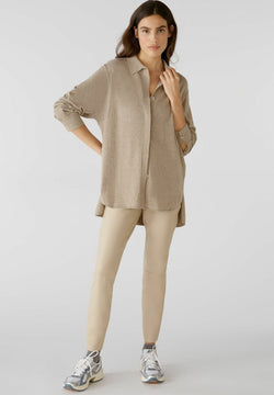 CARDIGAN TAUPE MELANGE