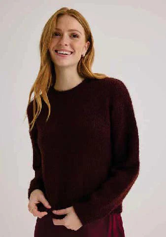 DROP SHOULDER SWEATER