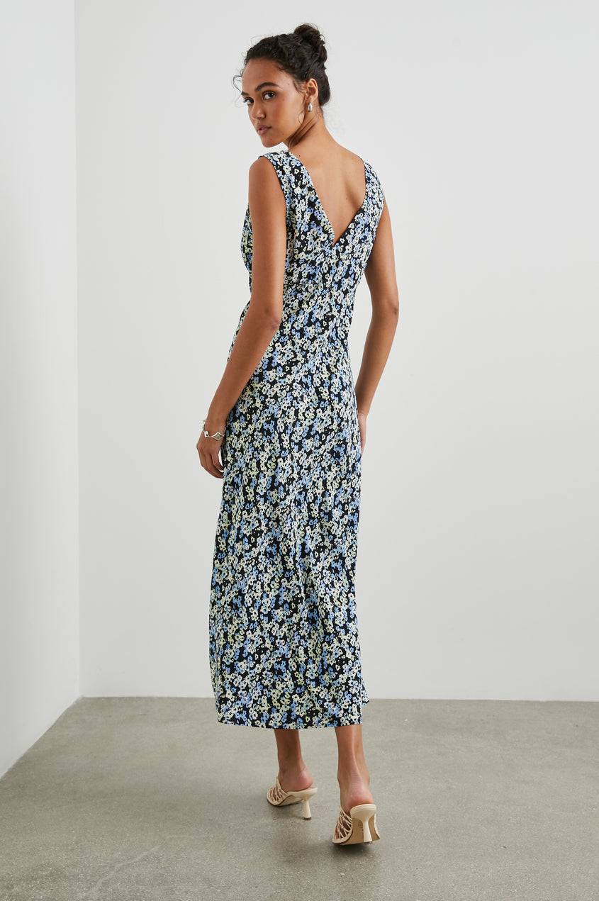AUDRINA DRESS MIDNIGHT MEADOW FLORAL