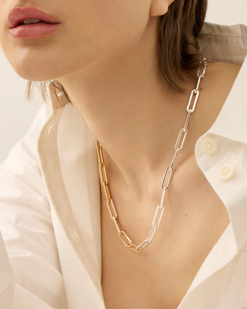 ANDI SLIM CHAIN - TWO TONE