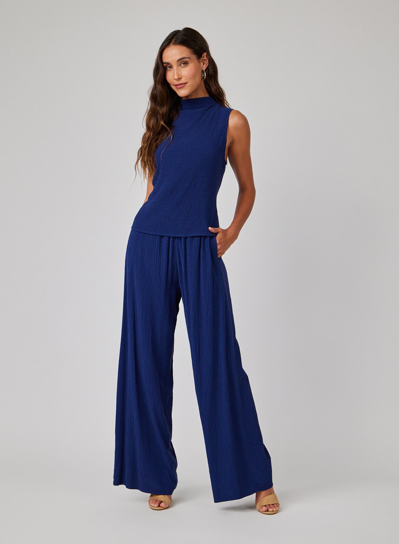 CLEAN WIDE LEG PANT