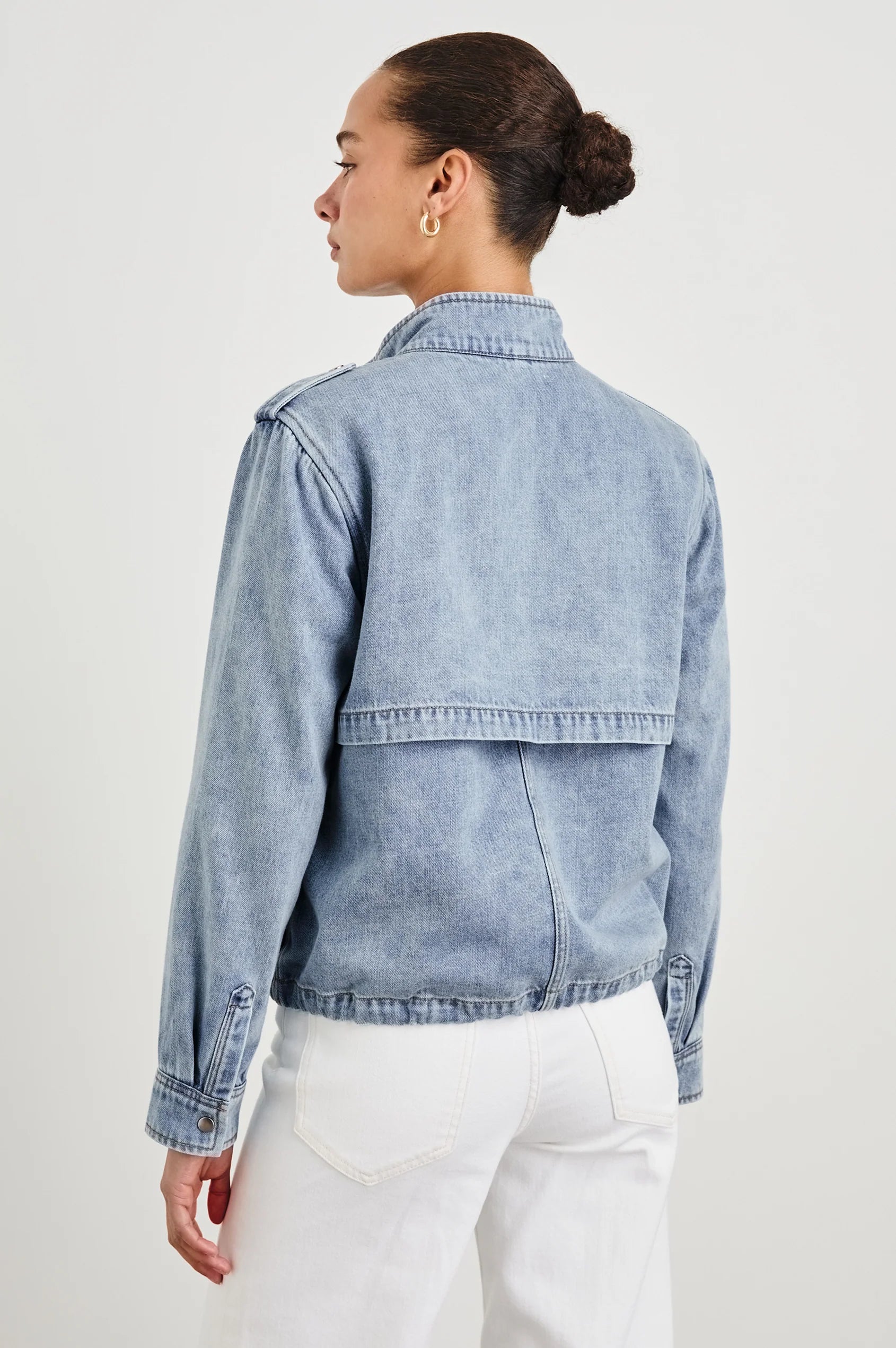 COLLINS JACKET FADED INDIGO