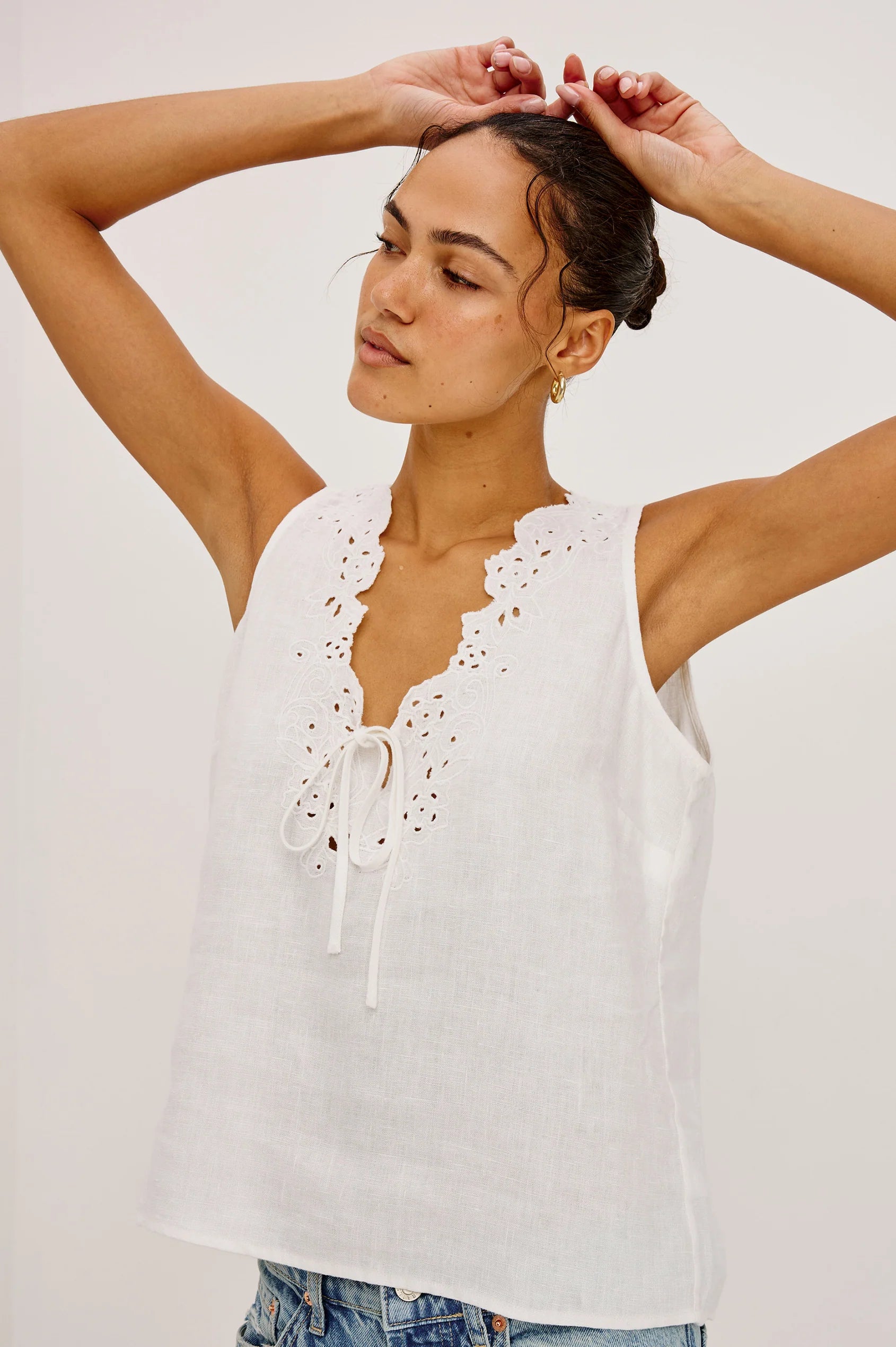 CORNELIA TOP WHITE