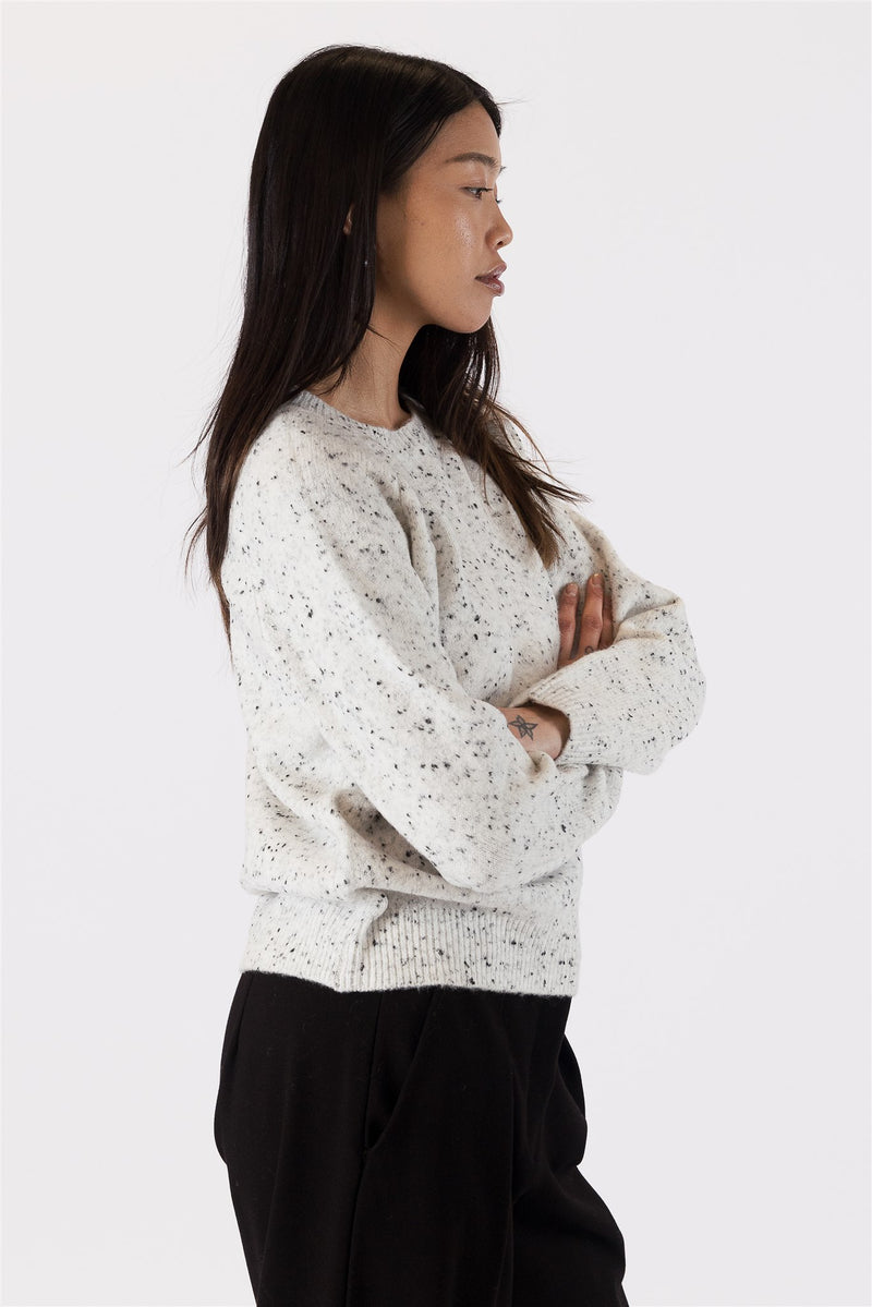 EMELY FLECK CREWNECK SWEATER