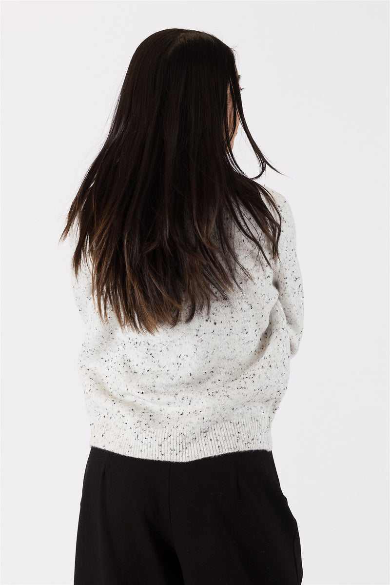 EMELY FLECK CREWNECK SWEATER