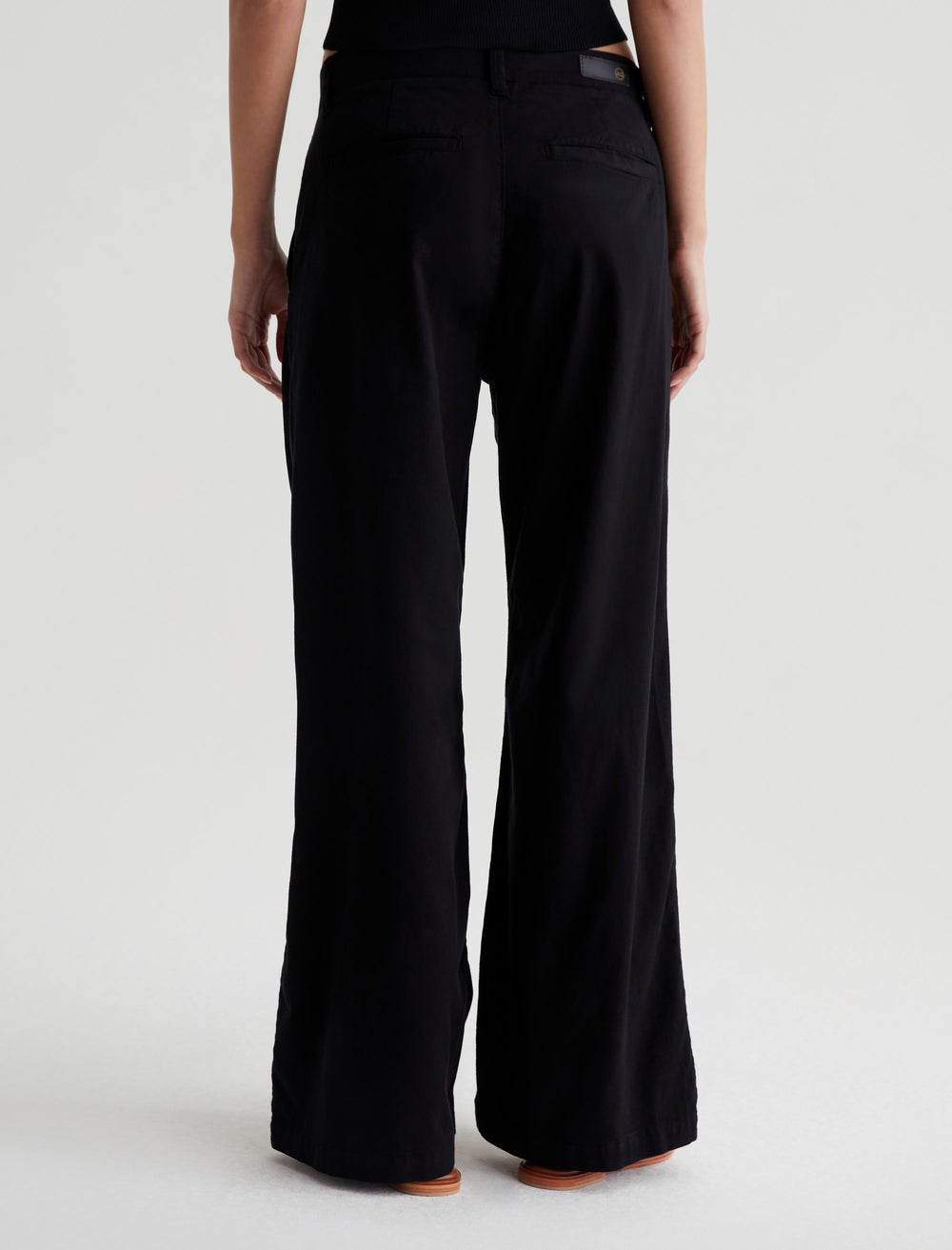 CADEN WIDE LEG SULFUR BLACK