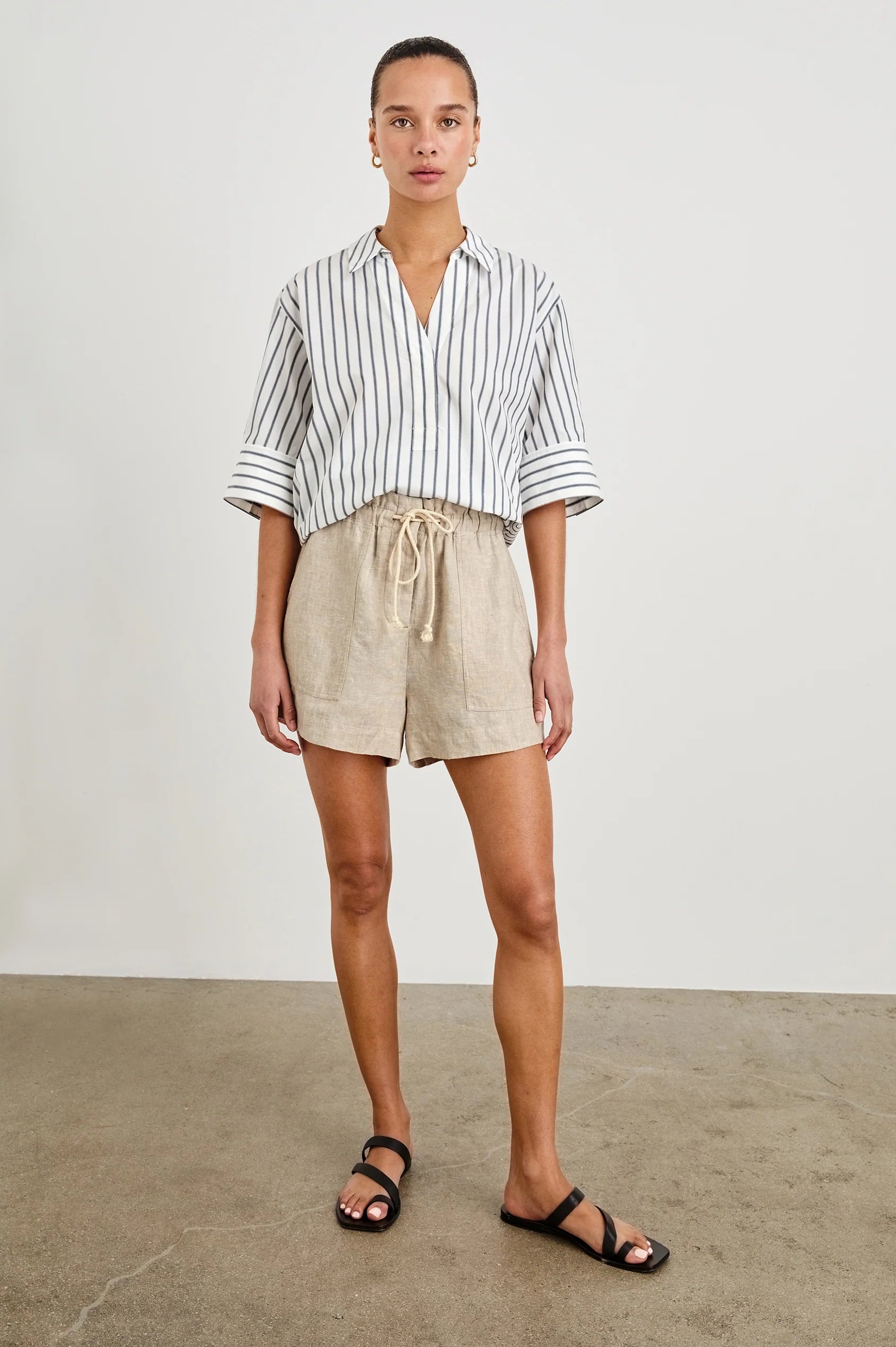 FOSTER LINEN SHORTS