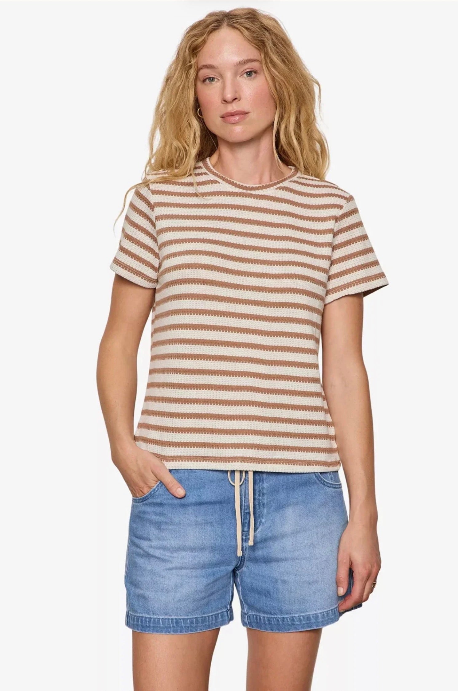 PERFECT TEXTURED TEE