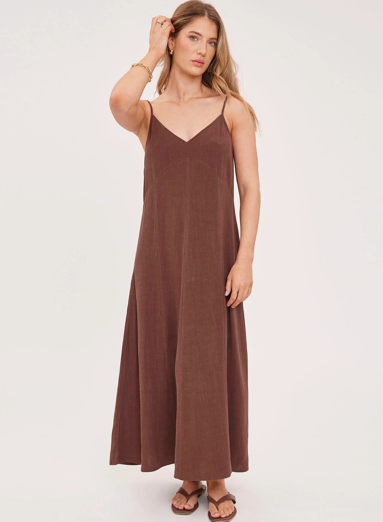 VIRGINIA LINEN DRESS