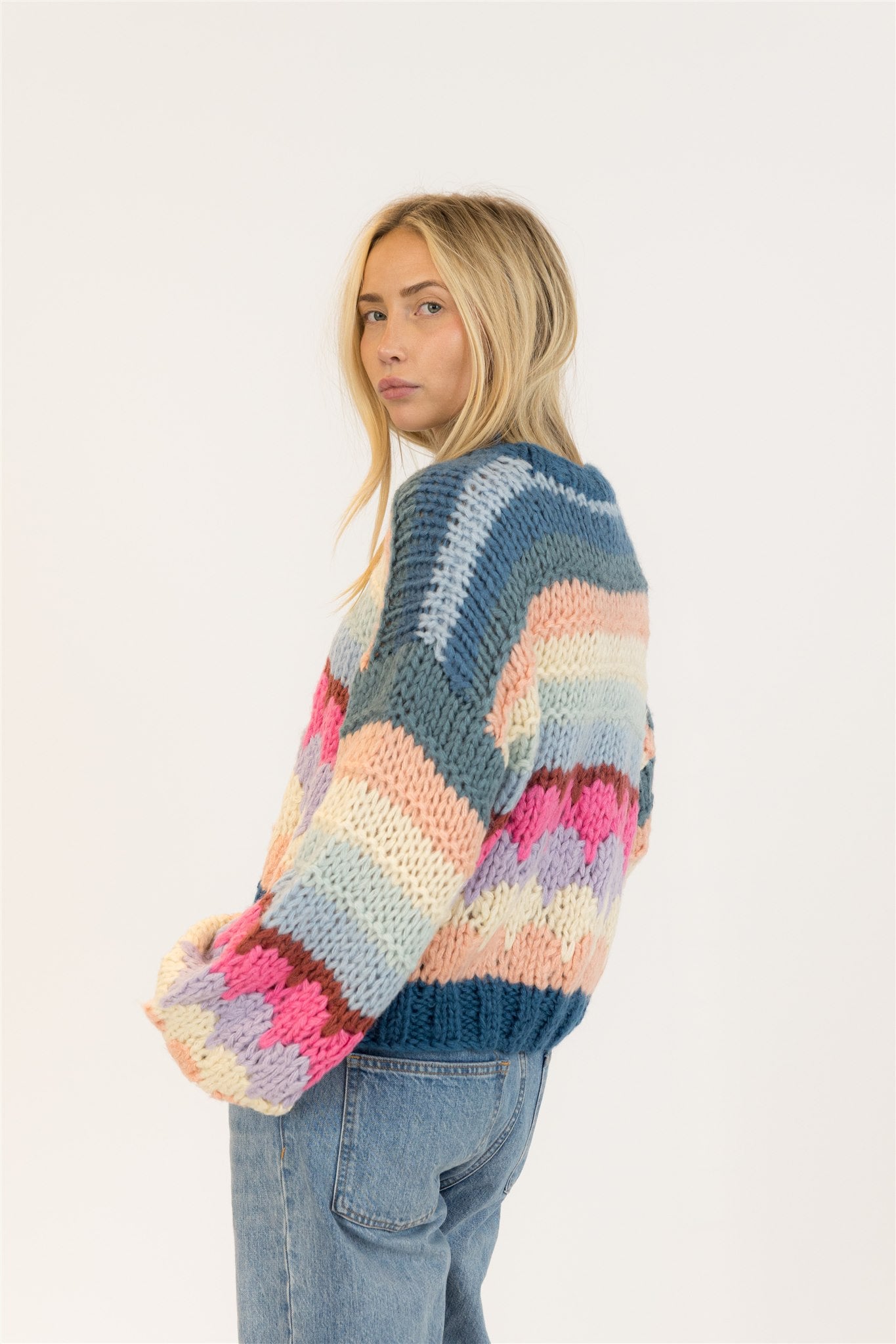 HANNAH HANDMADE CREWNECK PULLOVER