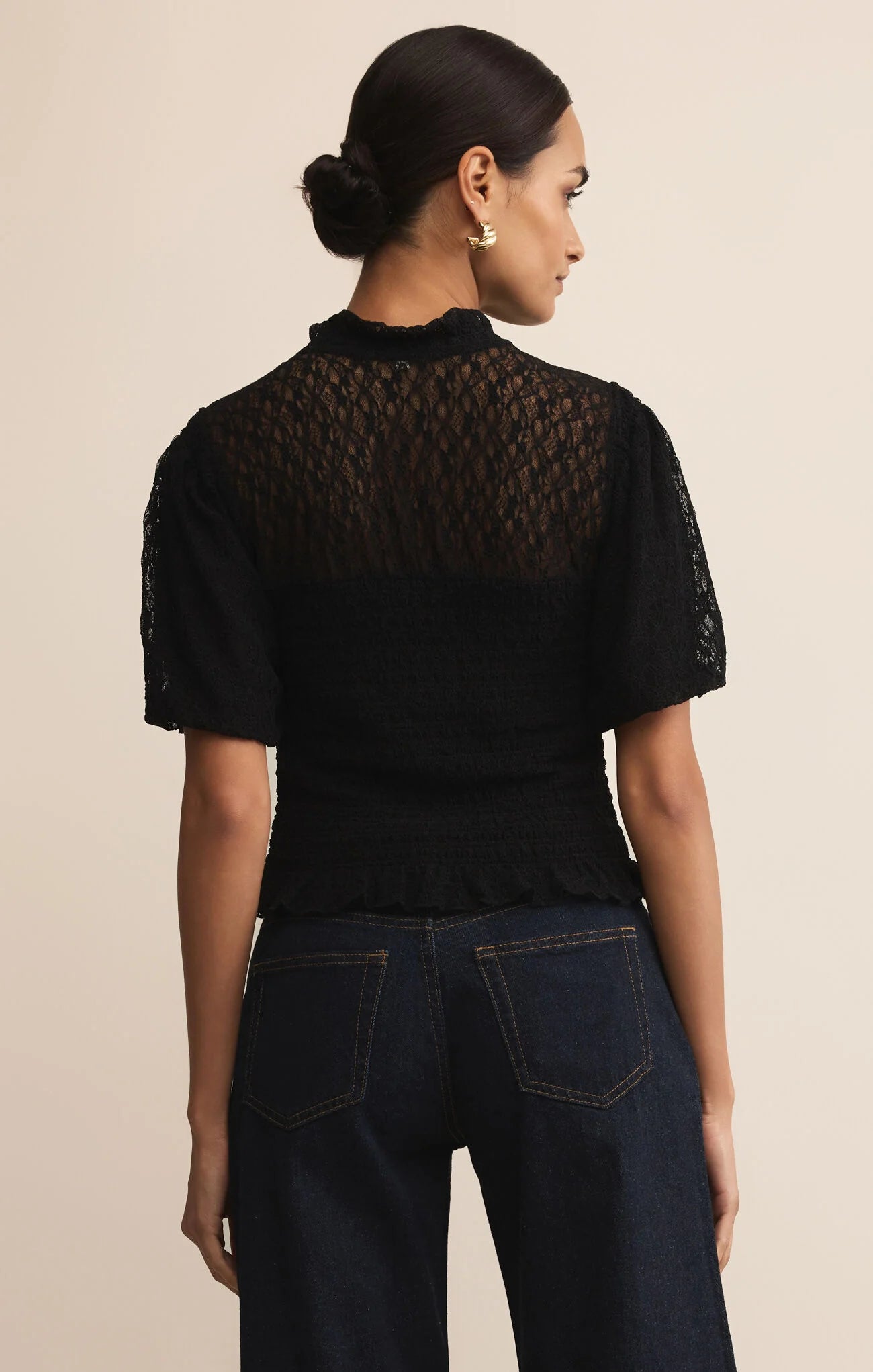 GLIMPSE LACE TOP
