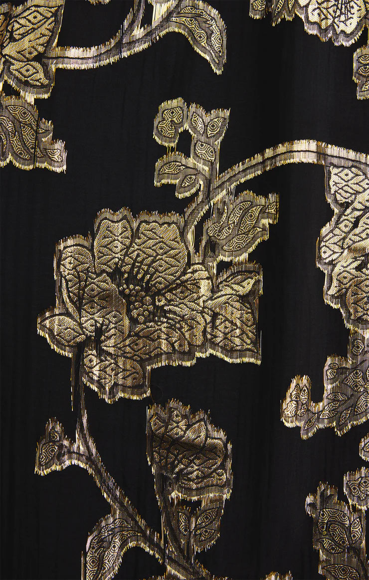 KIERA JACQUARD MAXI DRESS