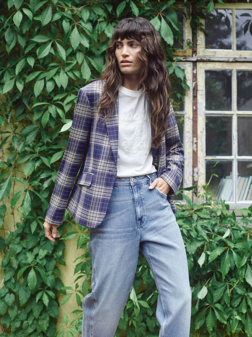 MM BLAKE CHEC BLAZER