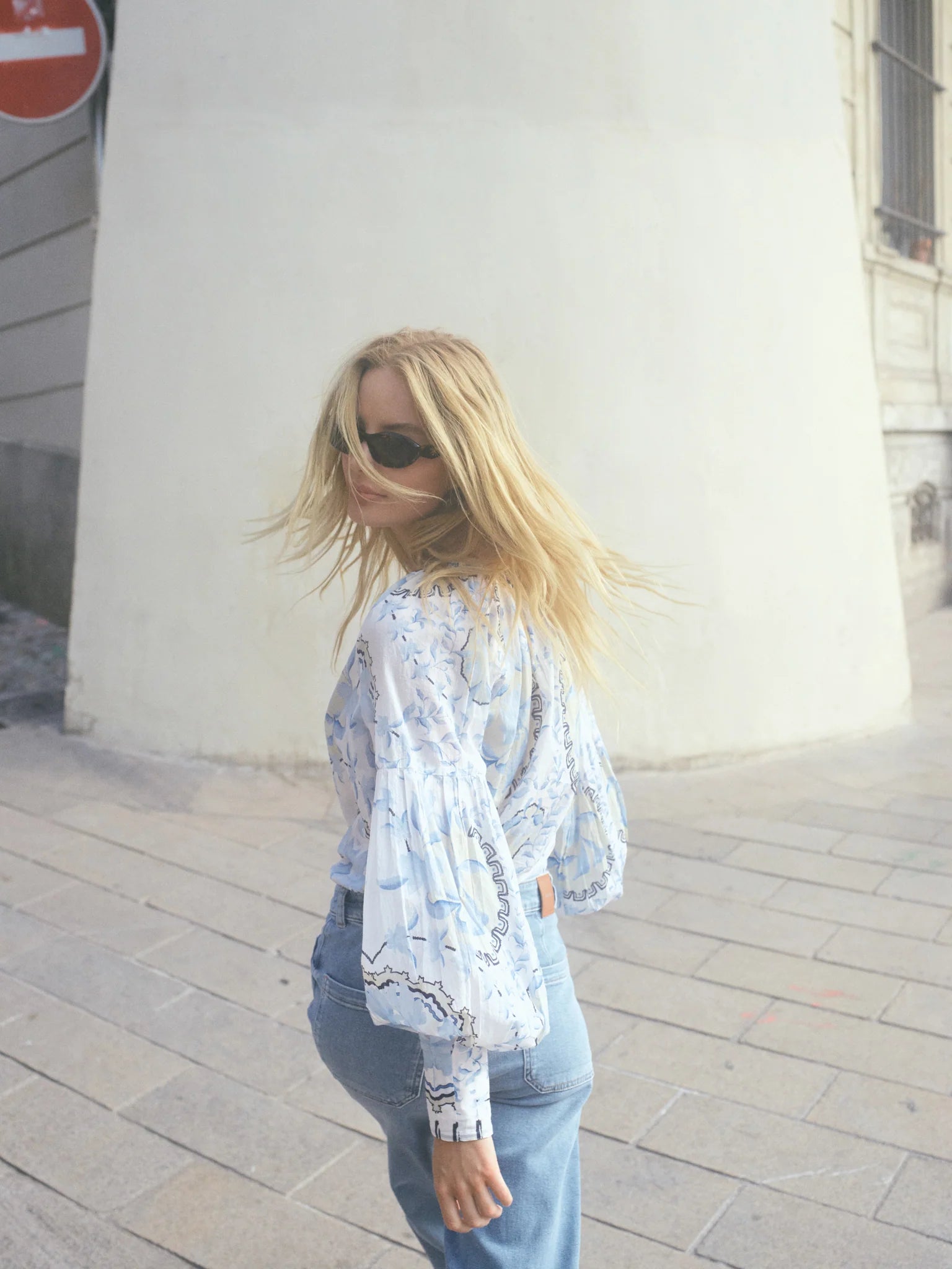 MM WYLDE ORCHID BLOUSE