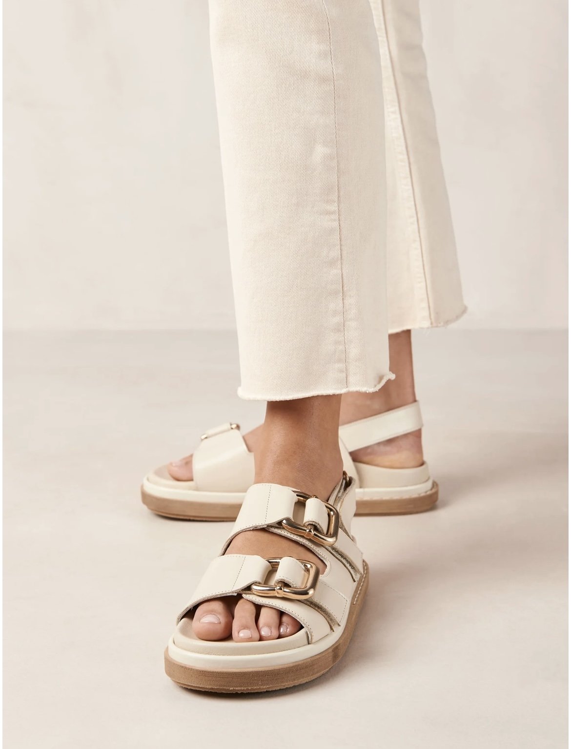 HARPER LEATHER SANDALS